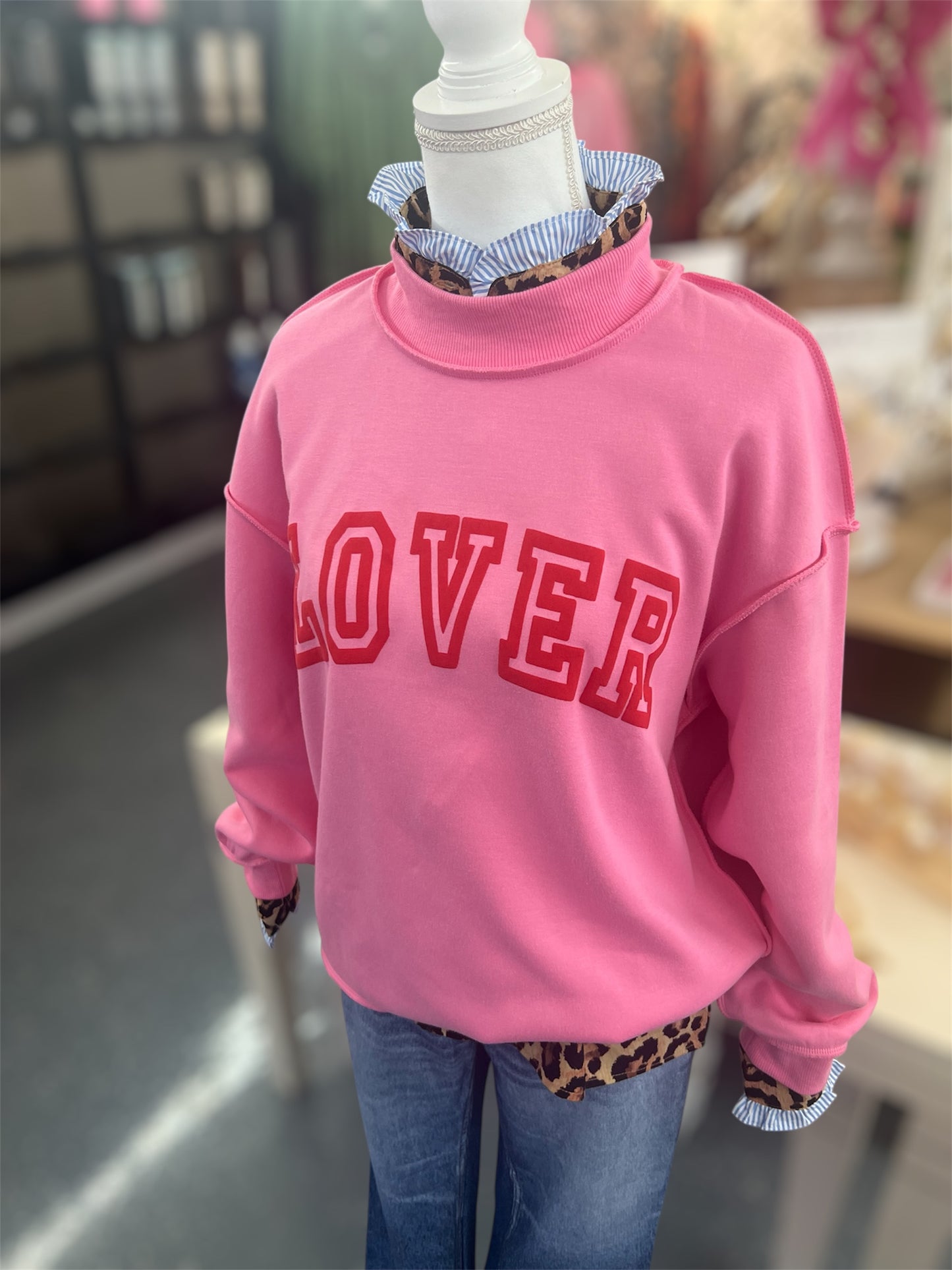 Two Sides of Love Reversible Sweatshirt
