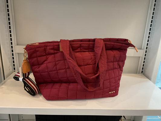 Day Dreamer Tote Bag Burgundy