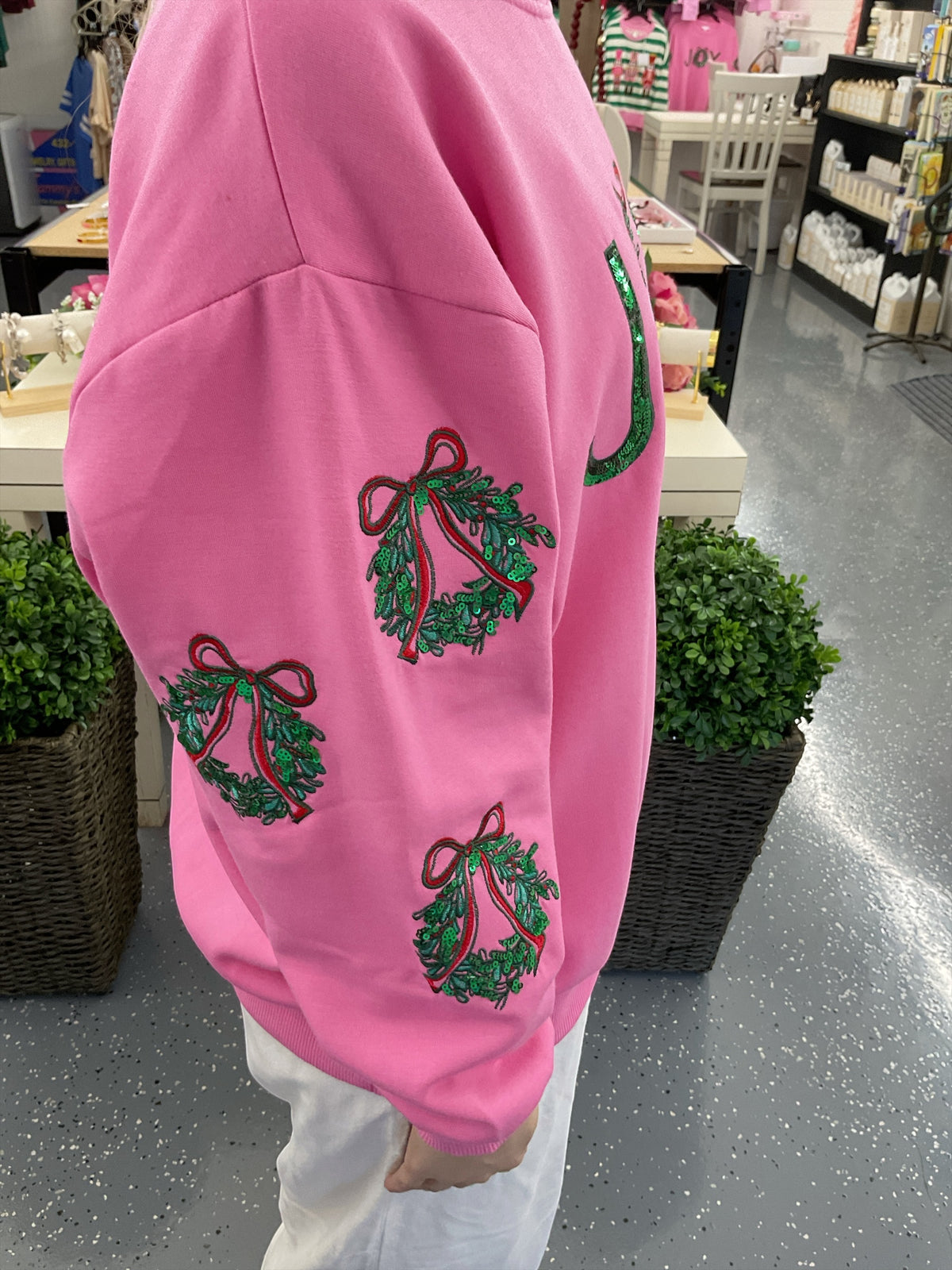Sequin Joy Sweatshirt