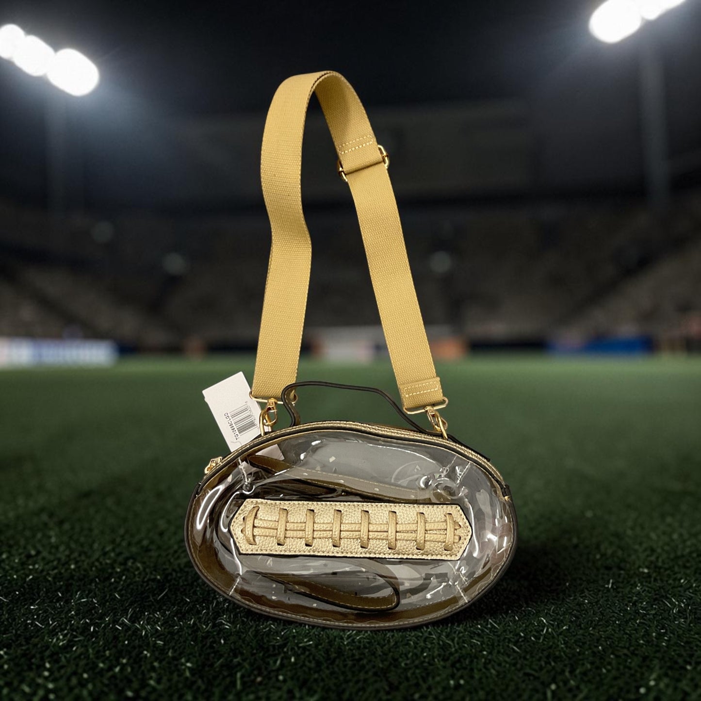 Gold Game Day Football Bag
