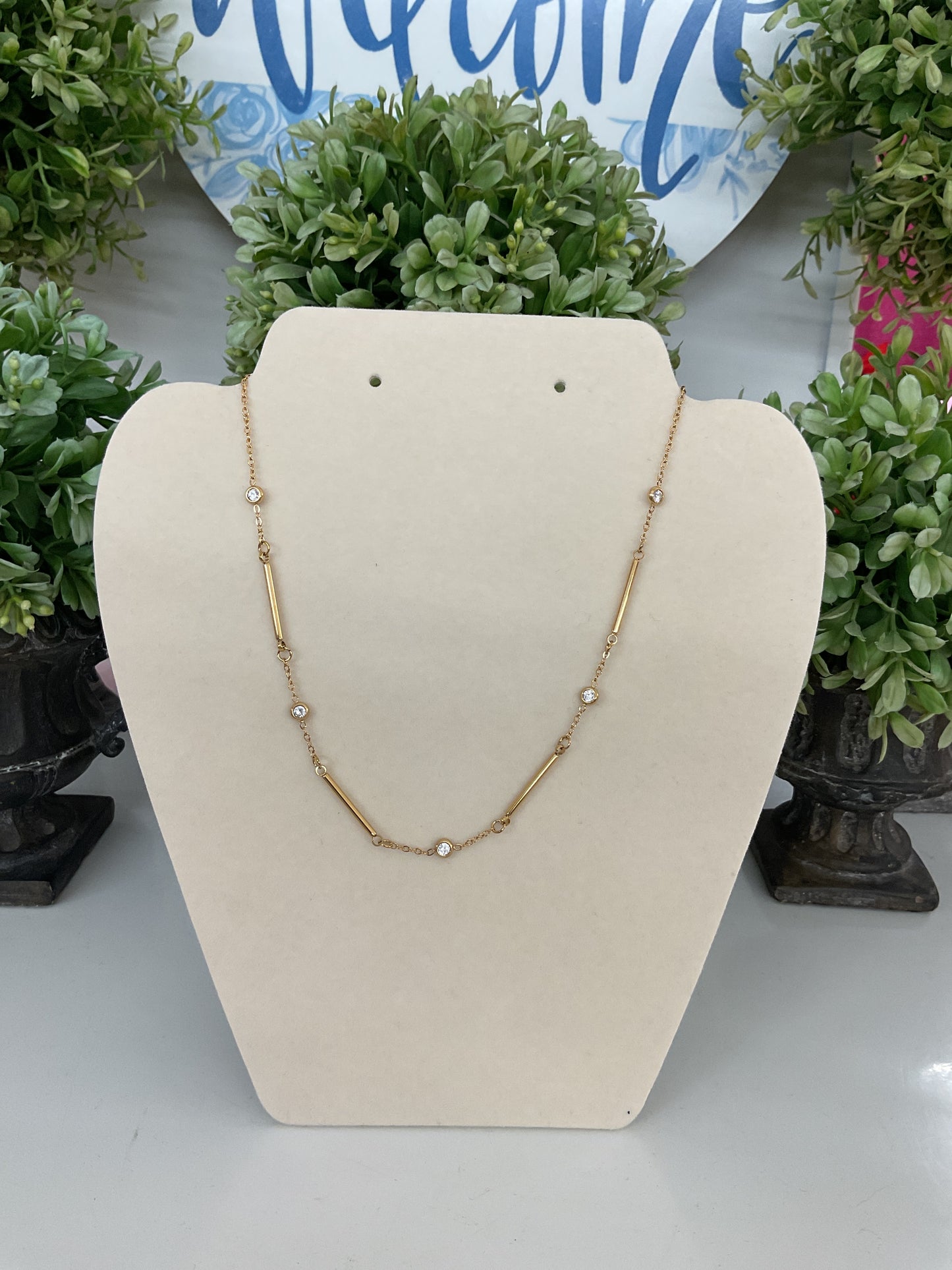 Chan Sutt Pearls Gold Ella Necklace