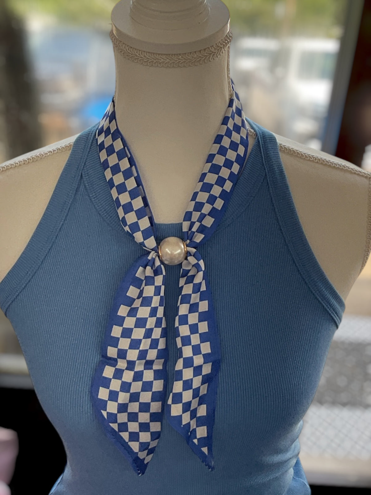 Checkered Magnetic Gameday Scarf