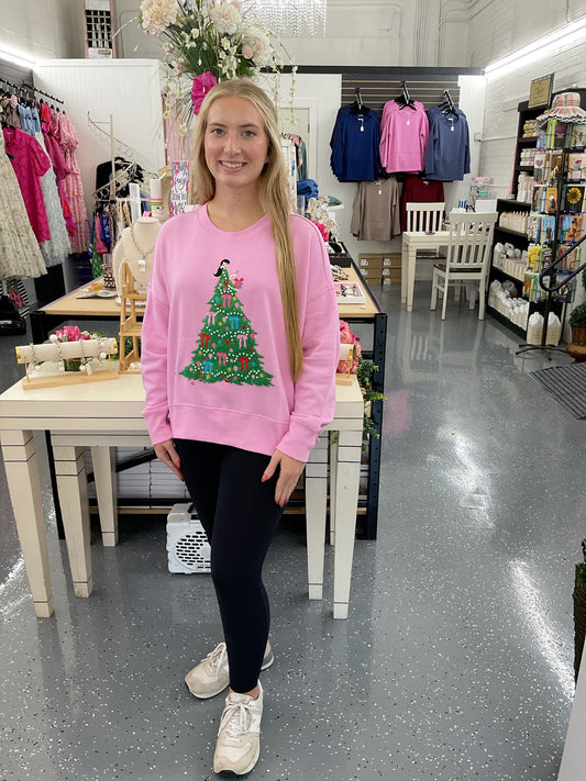 Christmas Tree Lady Sweatshirt