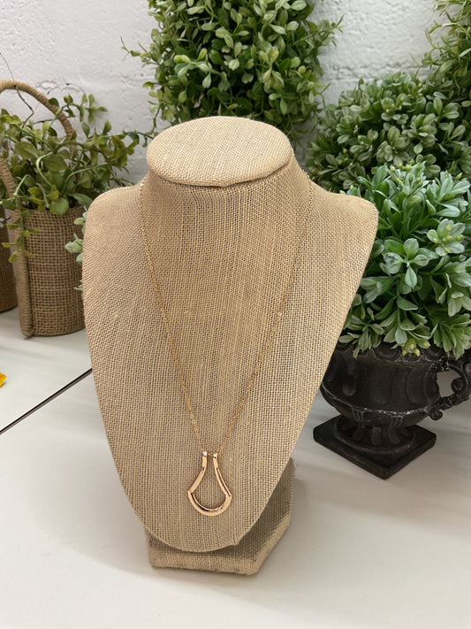 Ring Necklace Gold