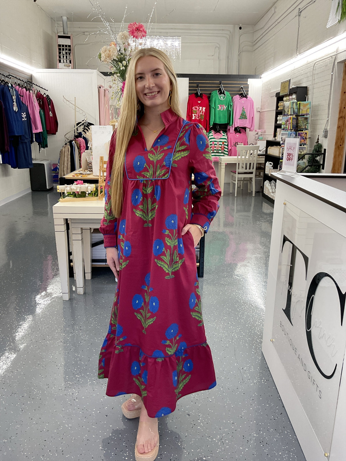 Berry Bloom Dress