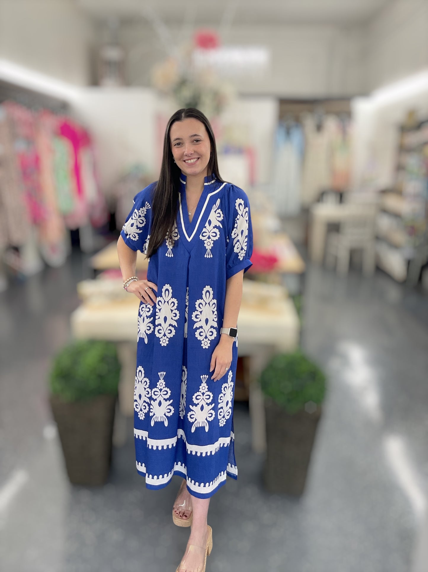Cobalt Coast Dress