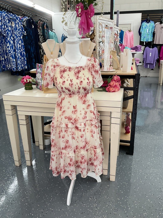 The Rose Ruffle Childs Dress