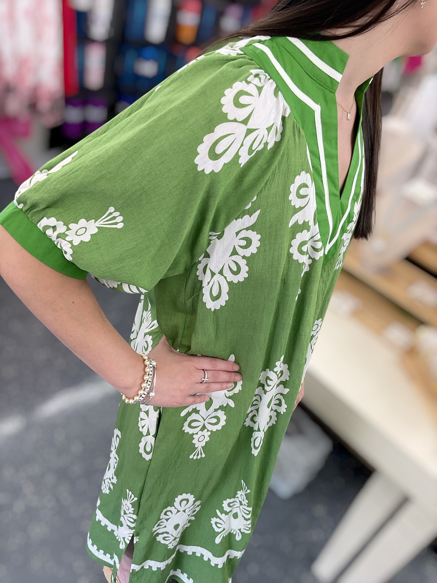 Emerald Garden Dress