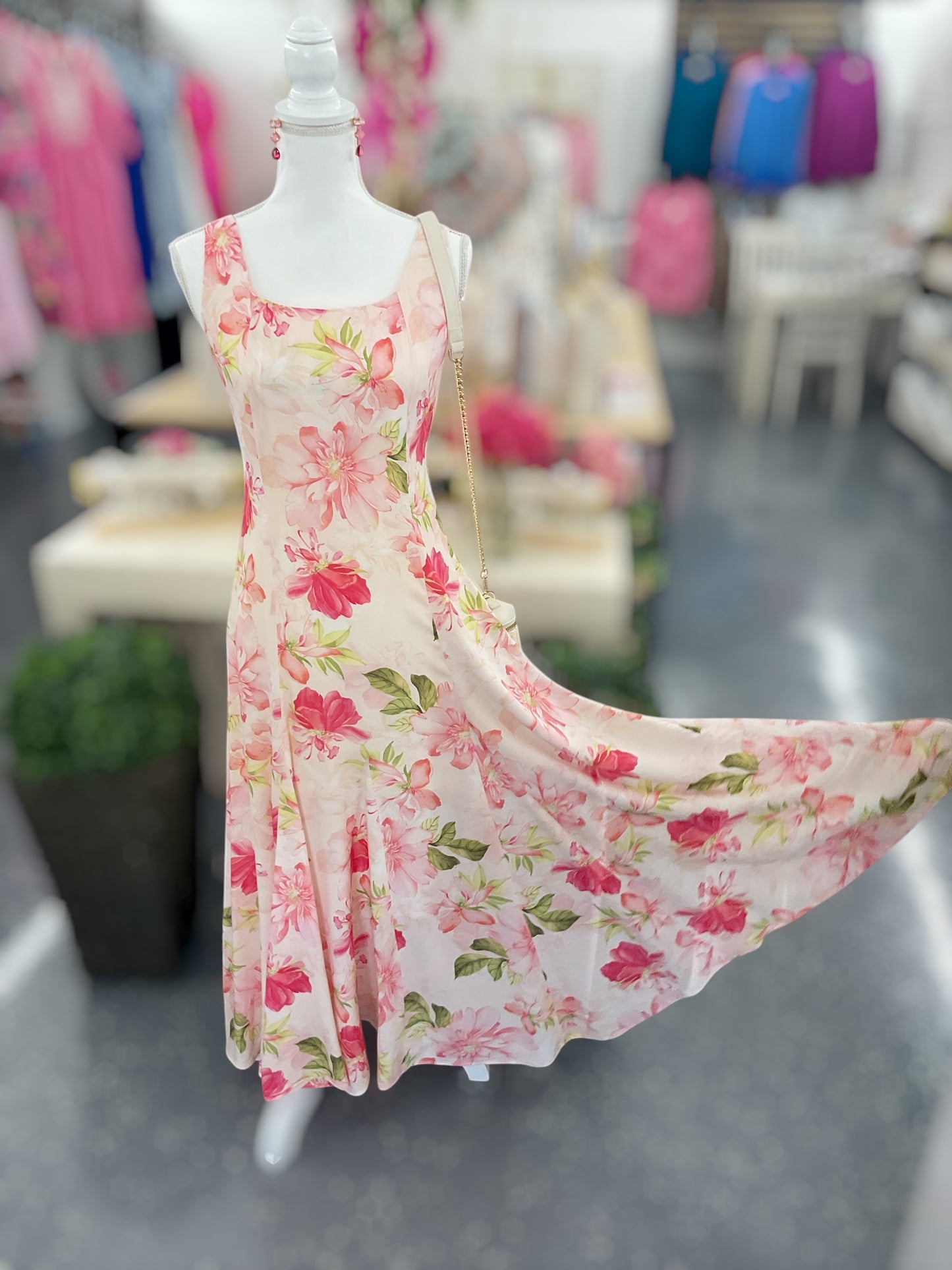JD Pink Sunset Petals Dress