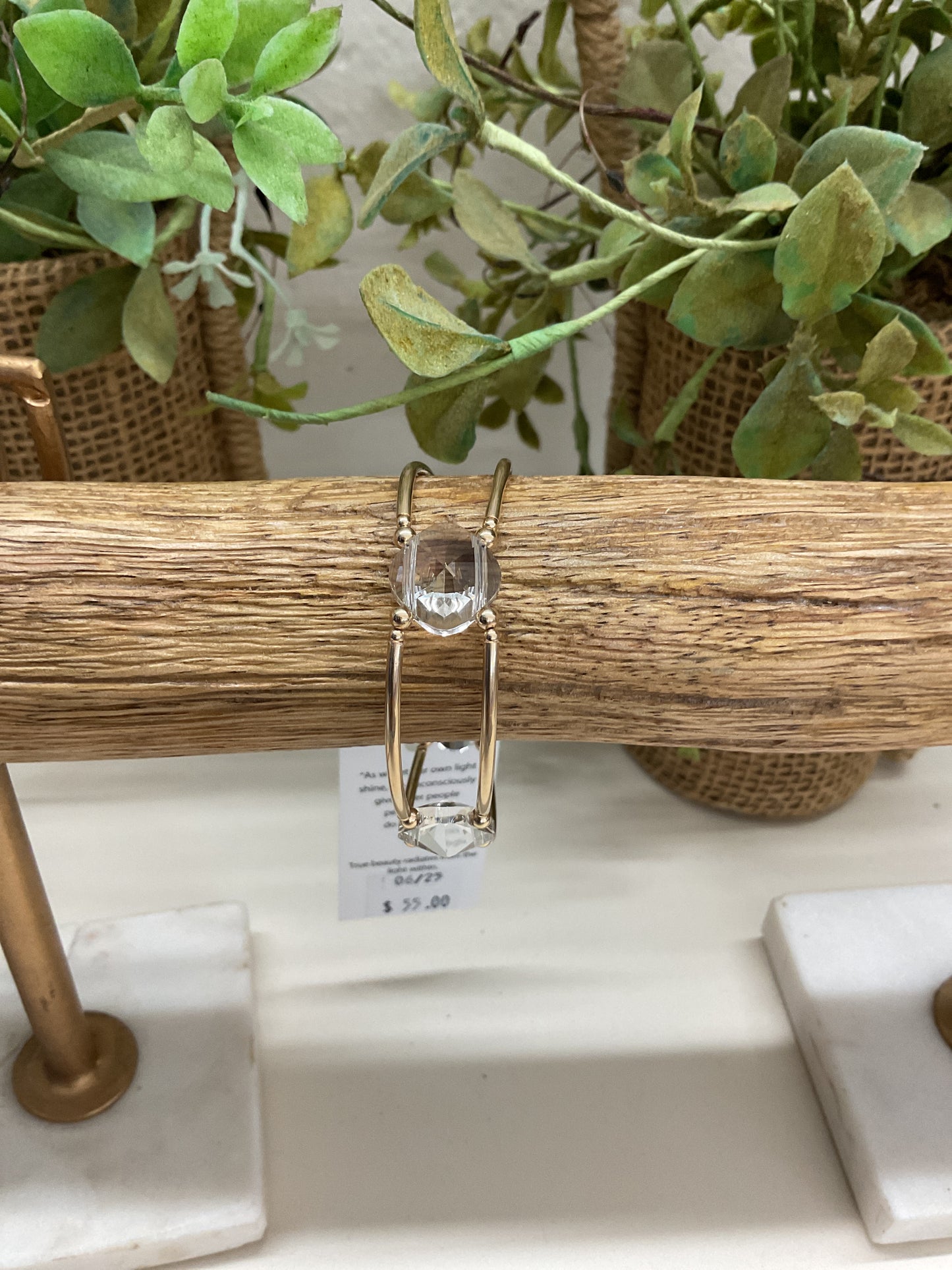 Gemstone Double Band Blessing Bracelet