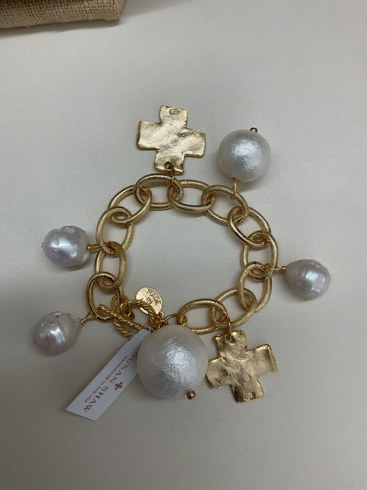 Susan Shaw Cross and Cotton Pearl
