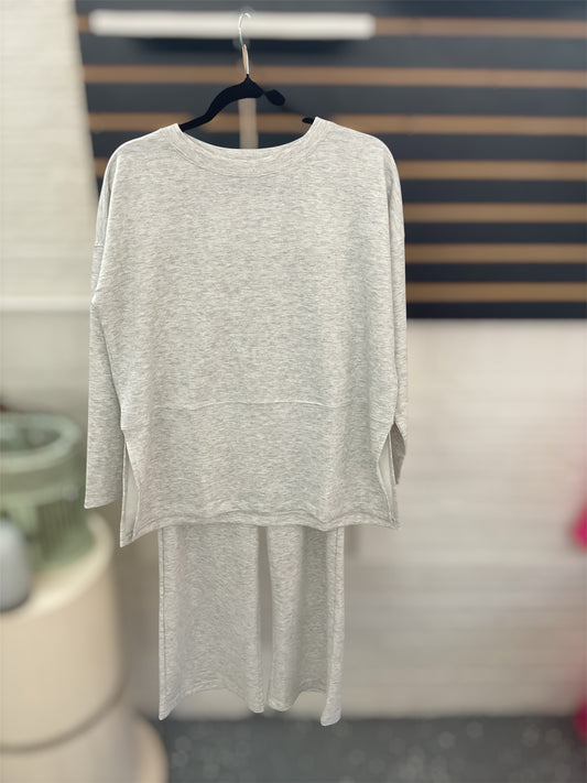 Heather Gray Cozy Set