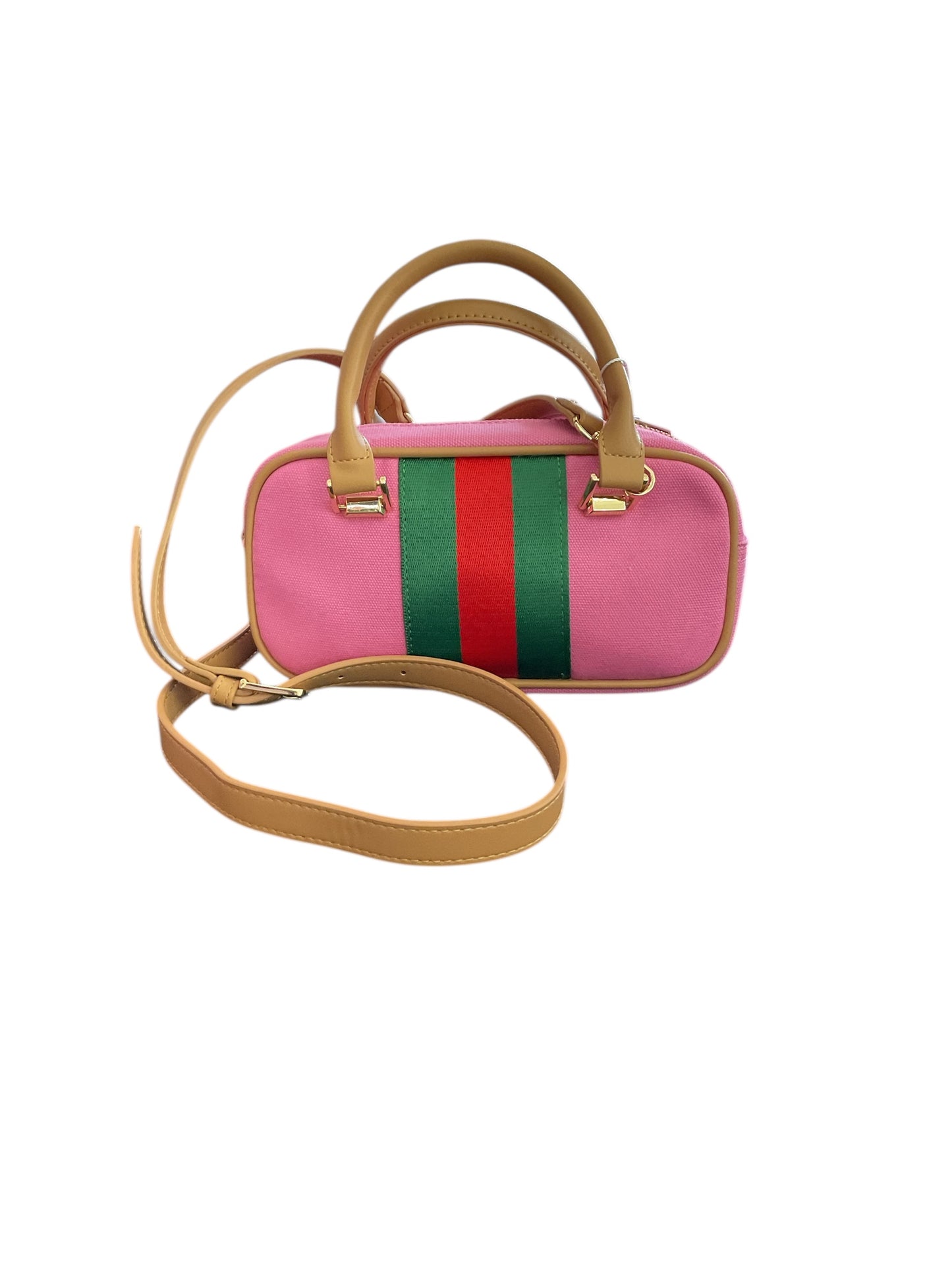 S Pink/Green Scala Crossbody