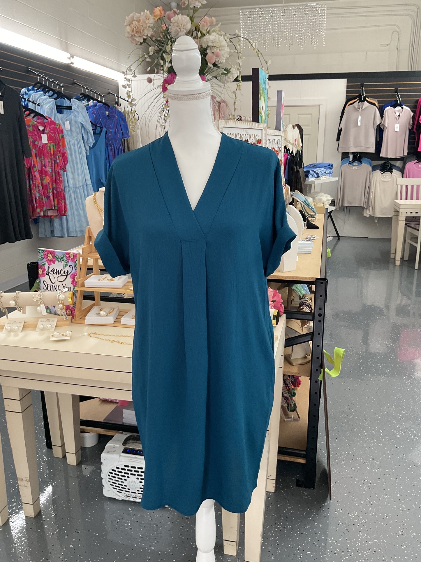 Teal Temptation Dress