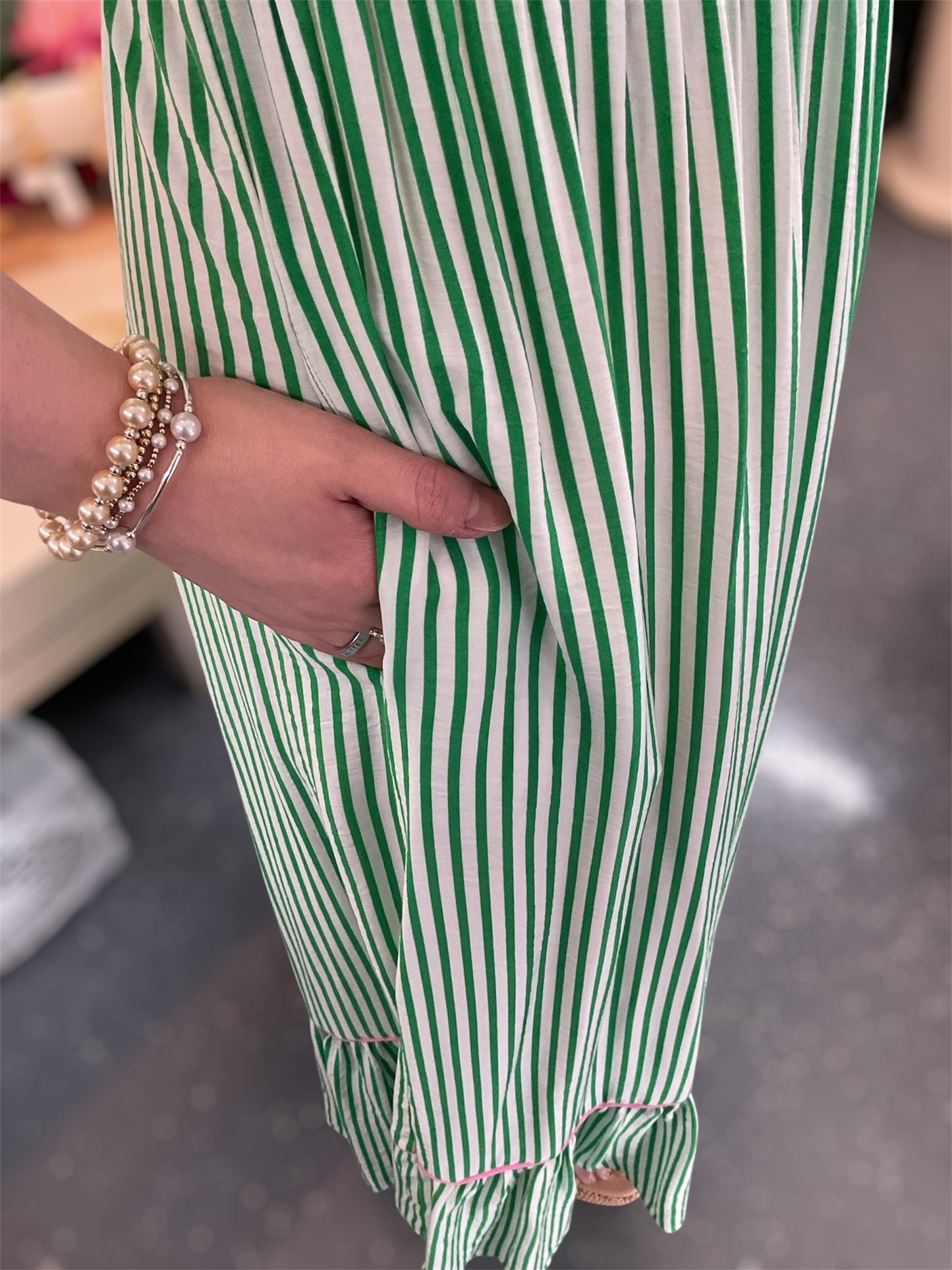Sweet Magnolia Stripe Dress