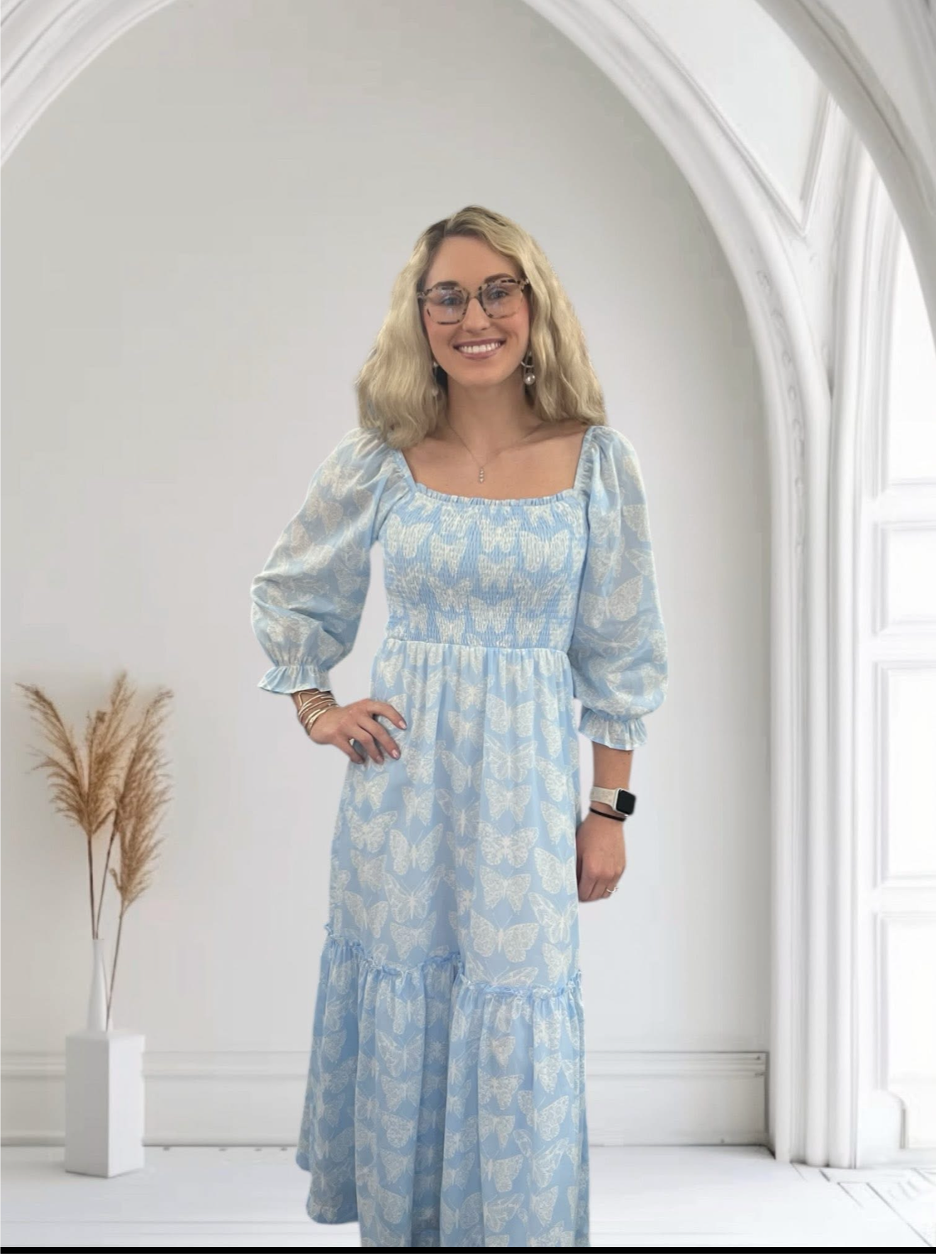 Butterfly Breeze Maxi Dress