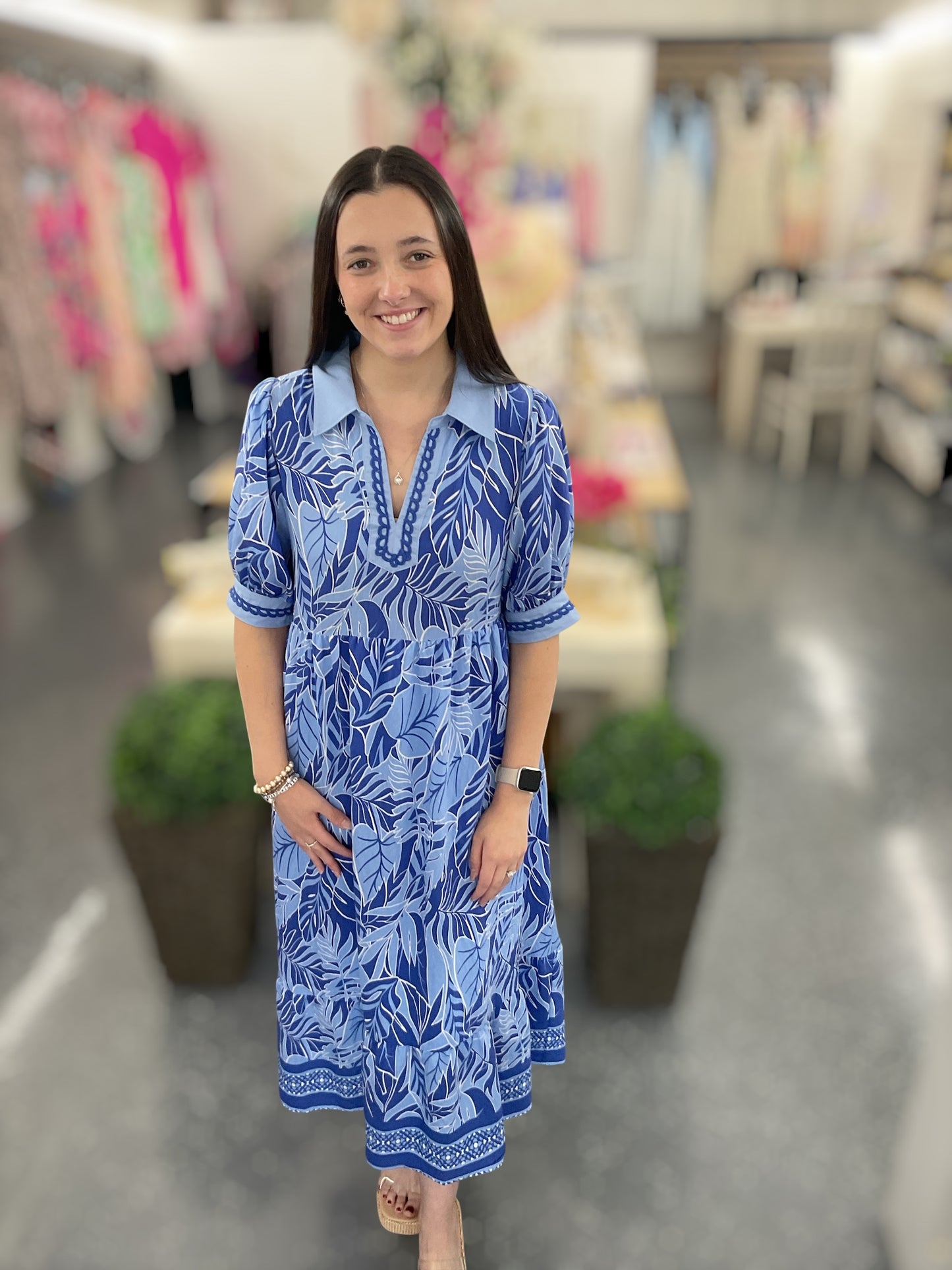 Harbor Blue Dreams Dress