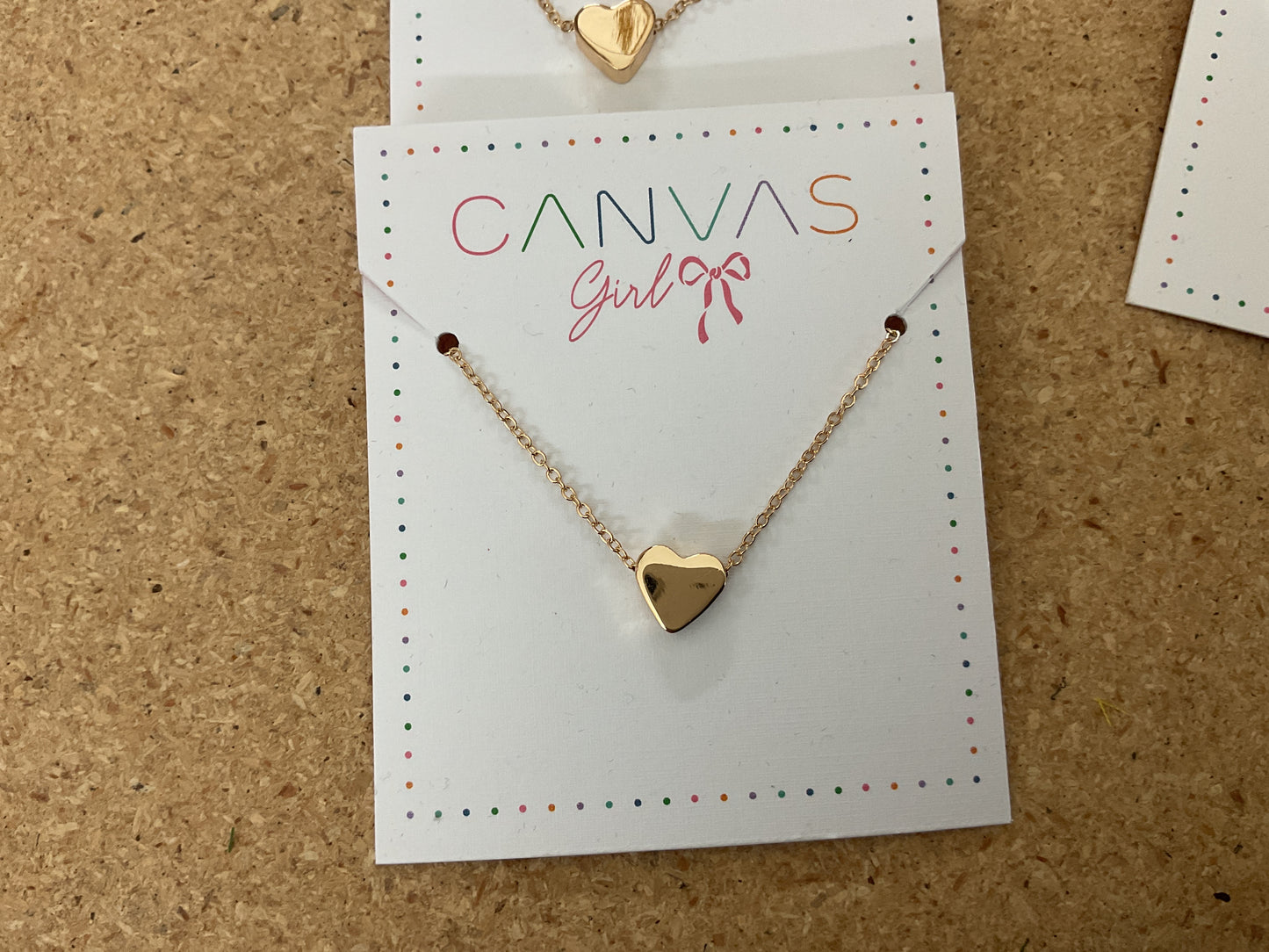 Girl Heart Necklace