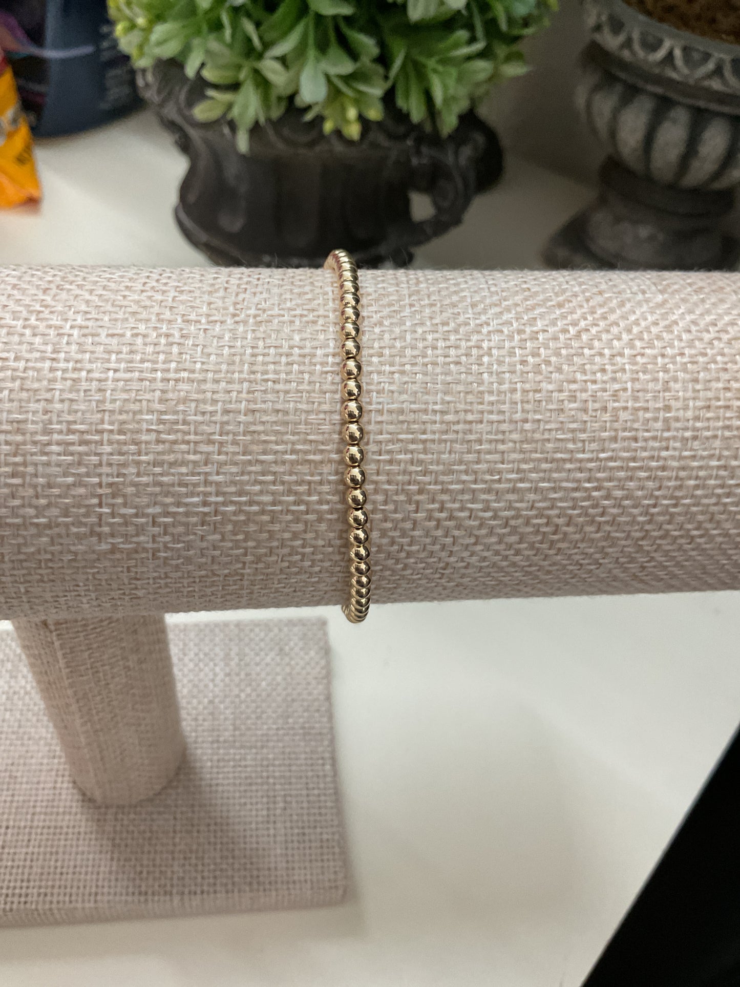 BB Classic 3mm Gold 6.5”