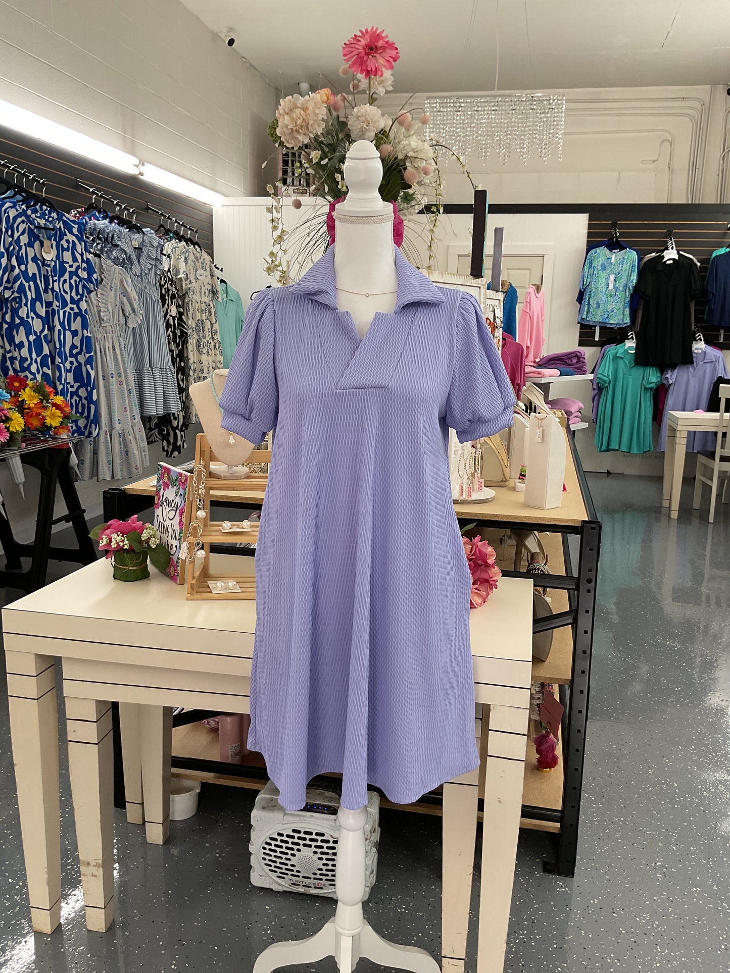 The Wisteria Polo Dress