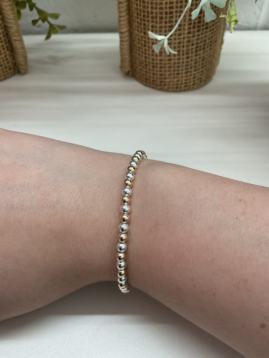 Classic 2 Tone Gold Filled Bracelet