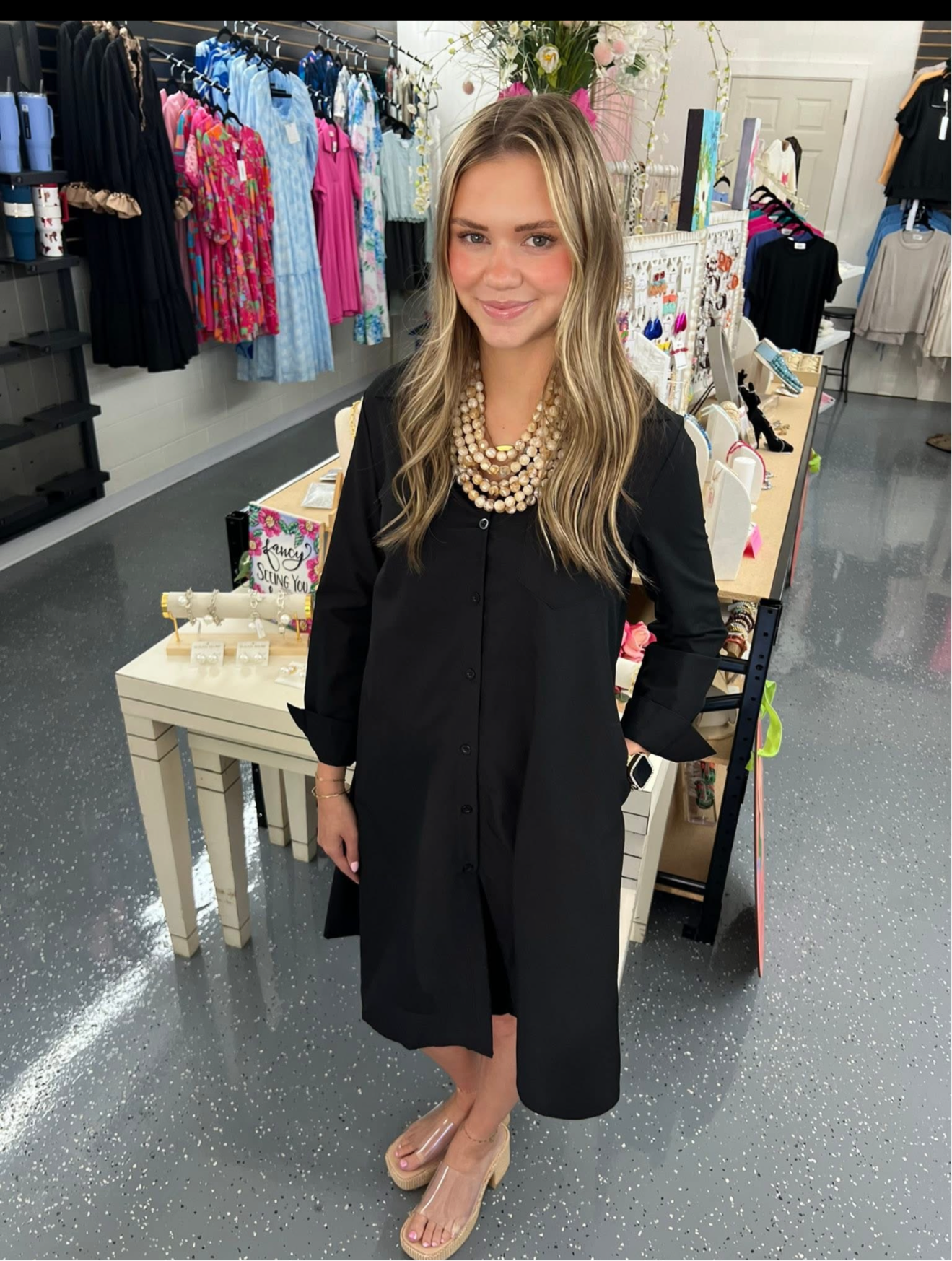 Everyday Classic Shirt Dress