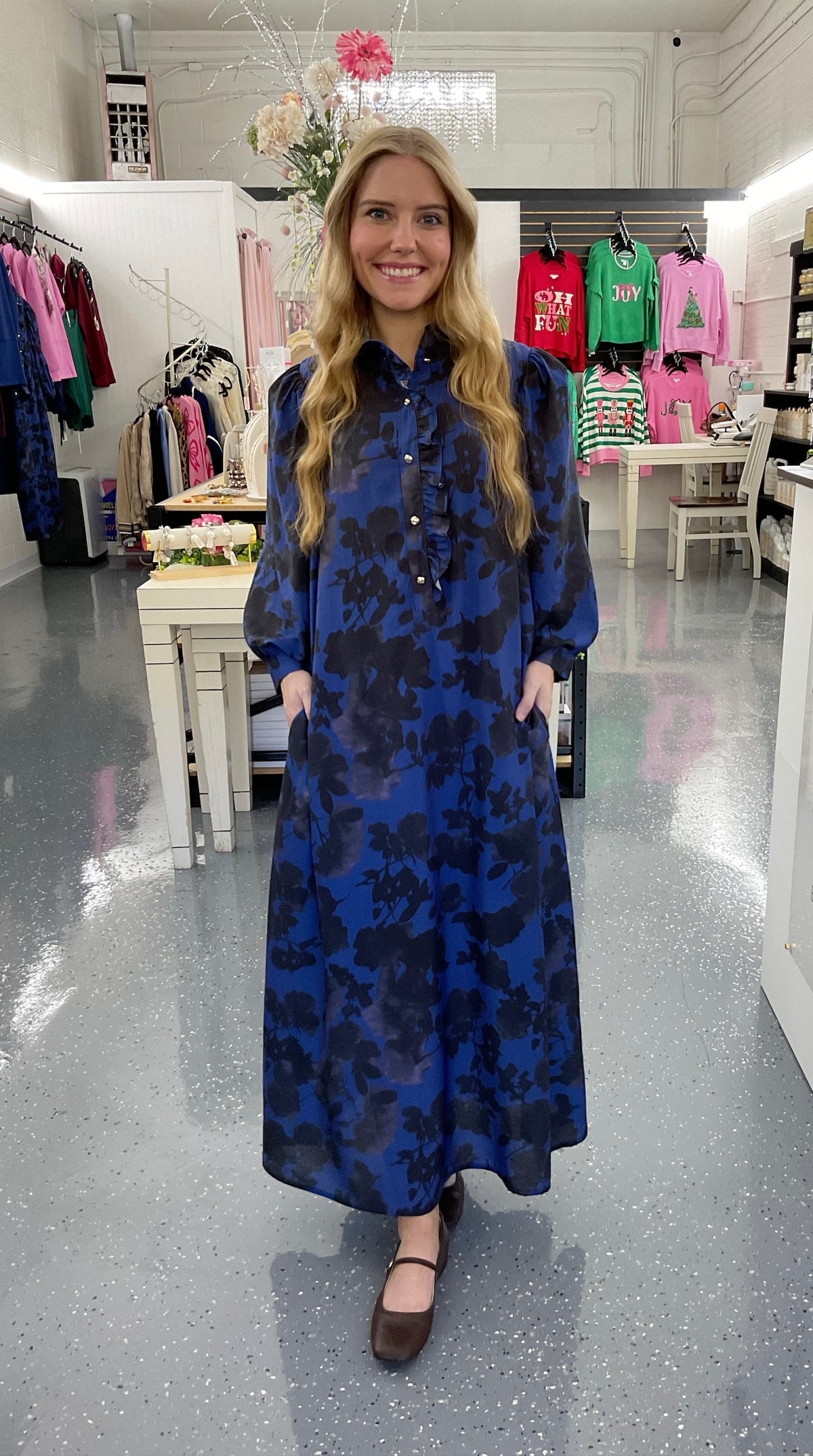 Midnight Bloom Dress