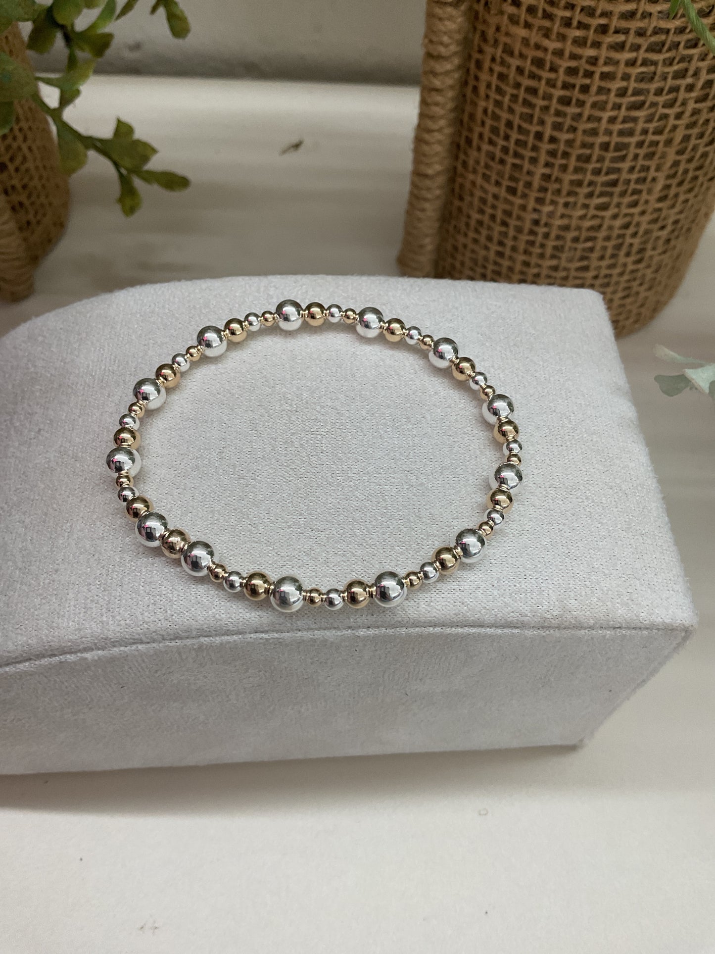 Tiff 2Tone 6.5” Bracelet