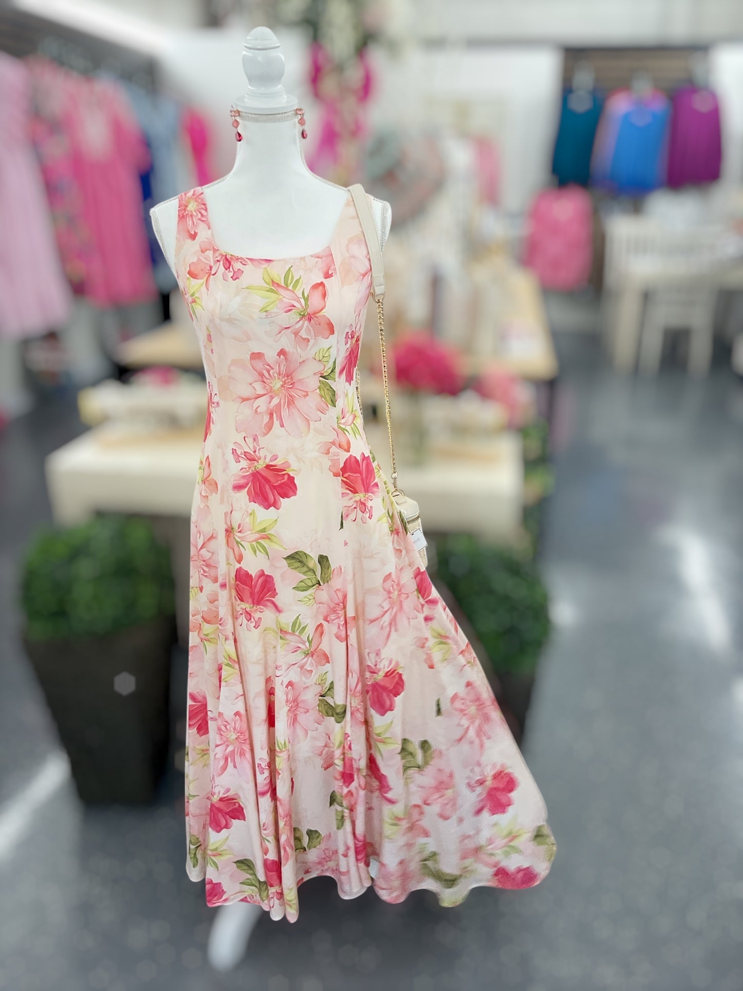 JD Pink Sunset Petals Dress
