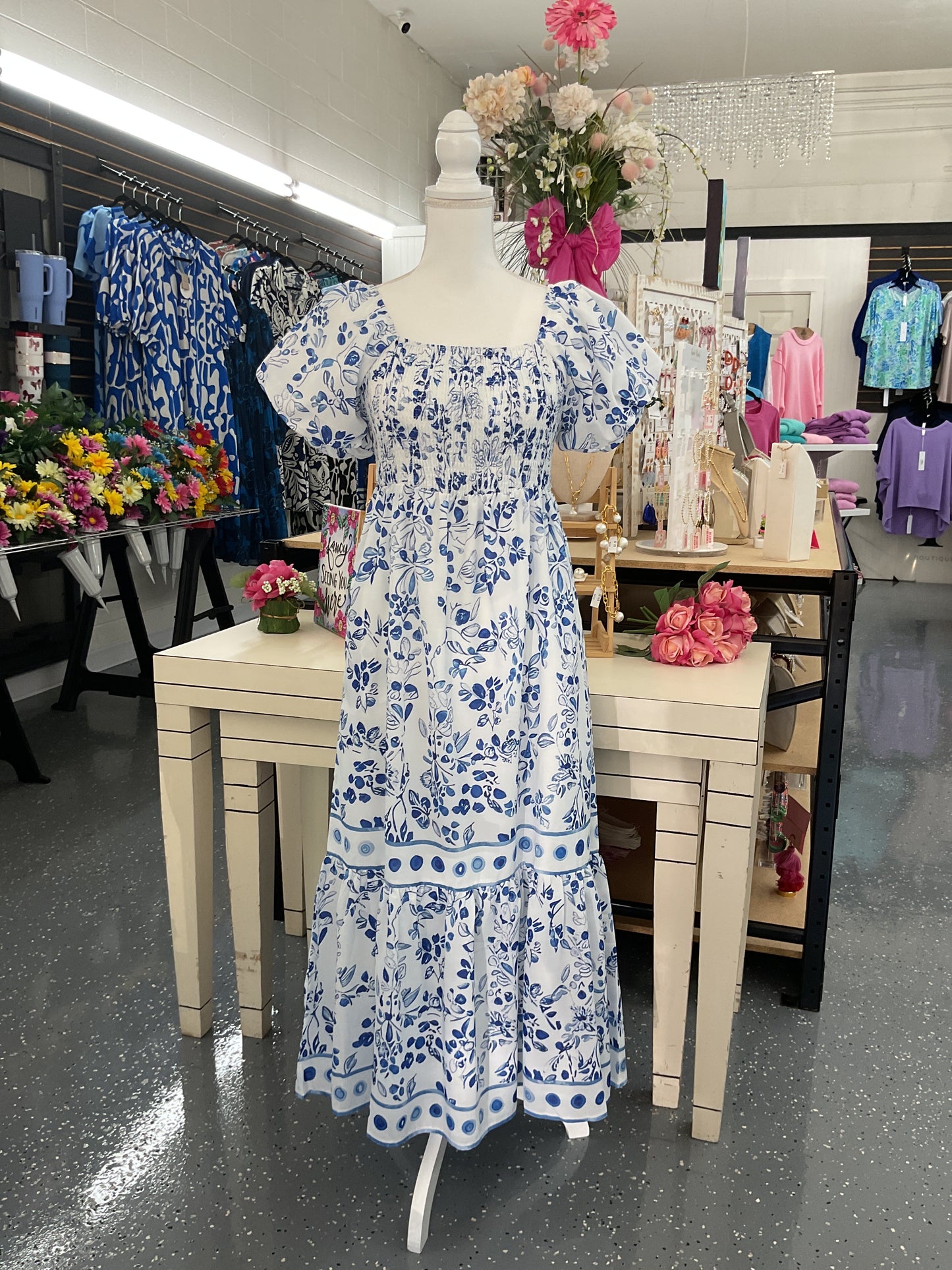 The Blueberry Vine Dress