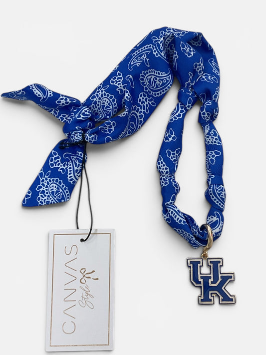 Kentucky Wildcats Bandanna Scarf Necklace