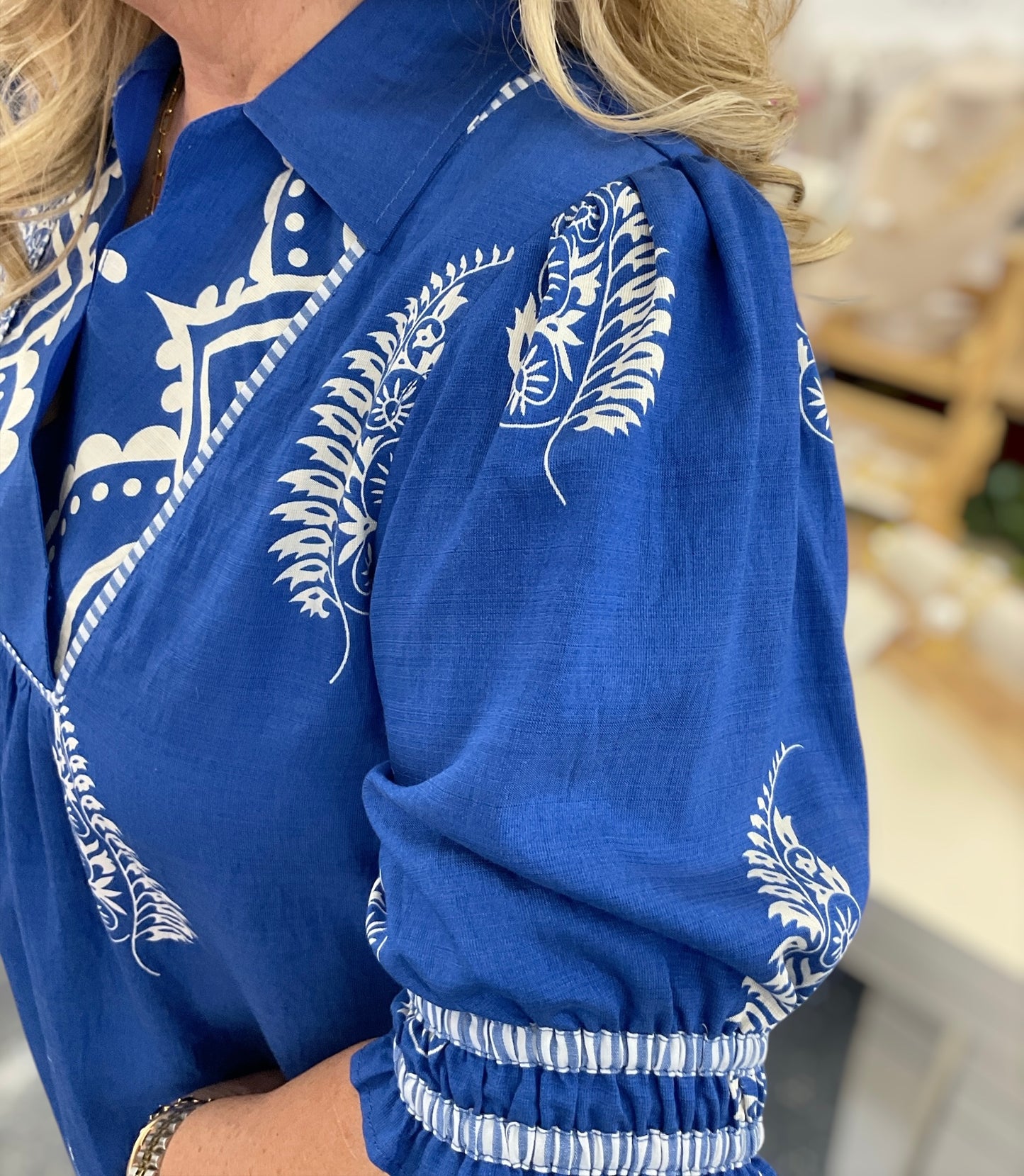 Sapphire Charm Dress