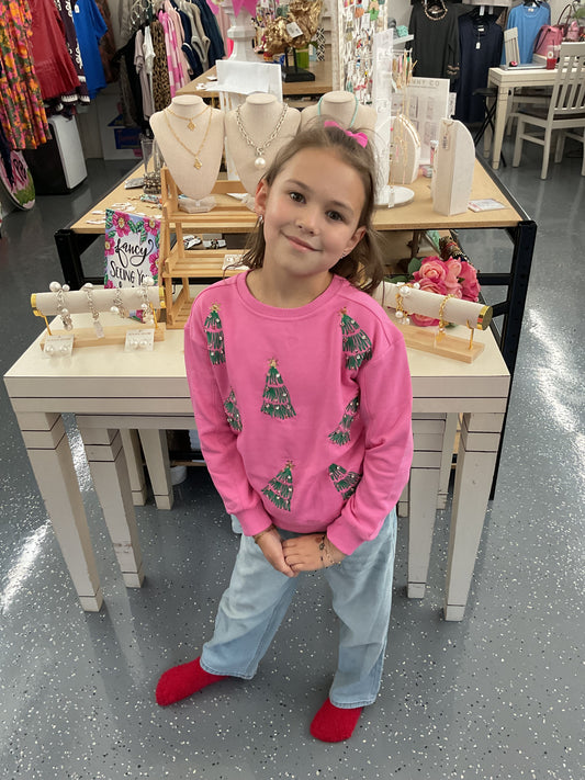 Green Trees Youth Sweatshirt