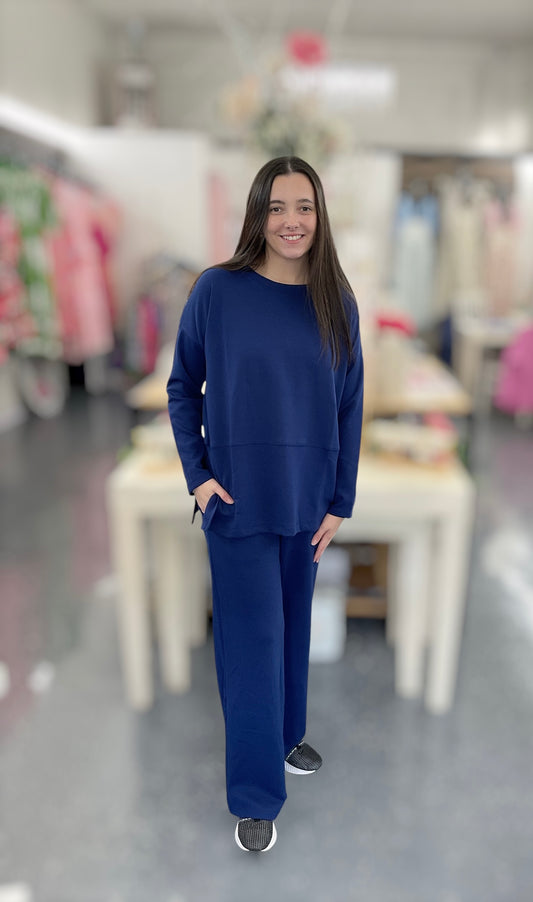 Blue Indigo Lounge Set