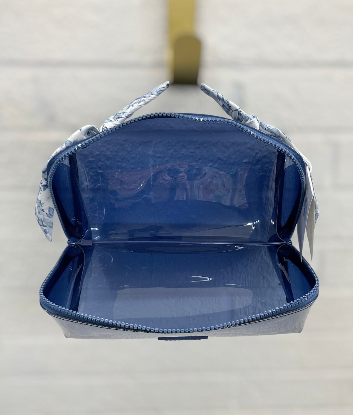 CM Navy Cosmetic Bag