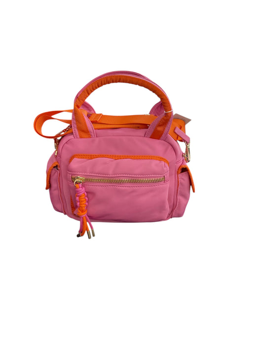 S Pink Jet Top Handle Shoulder Bag
