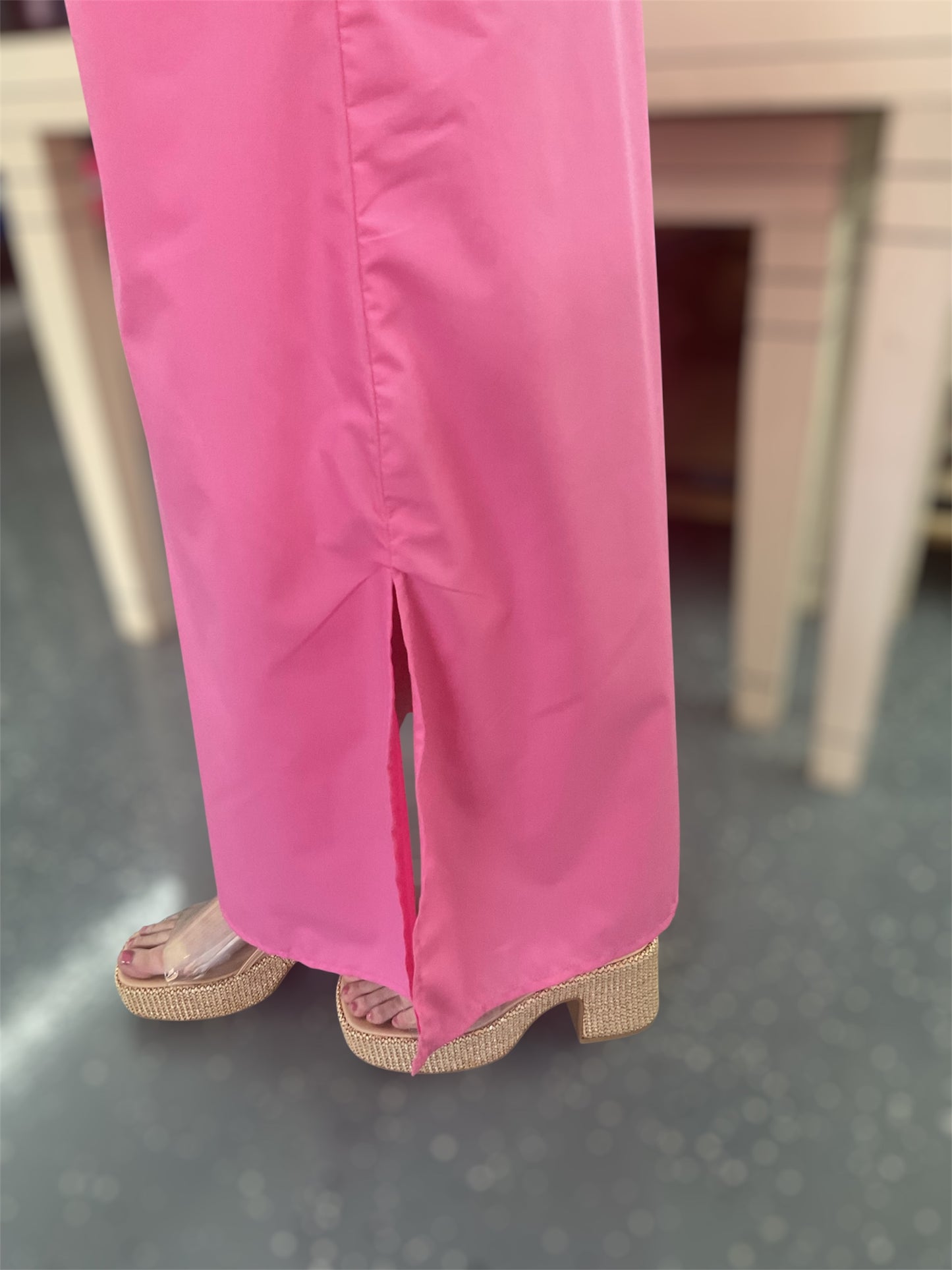Pink Breeze Embroidered Tunic Dress