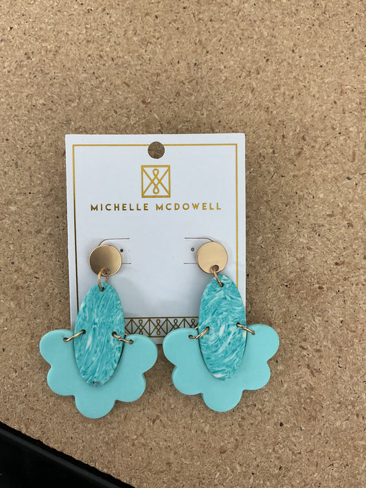 Michelle McDowell Blue Earrings