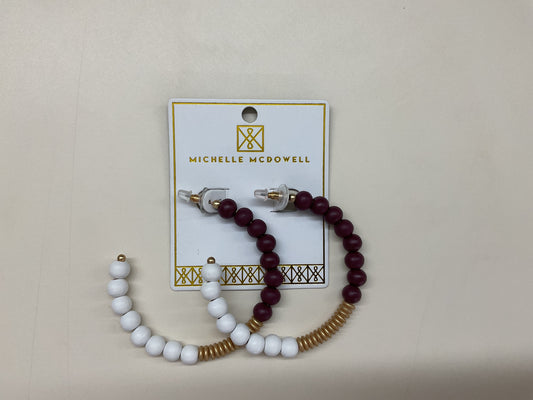 MM Large Beaded Hoop M/W