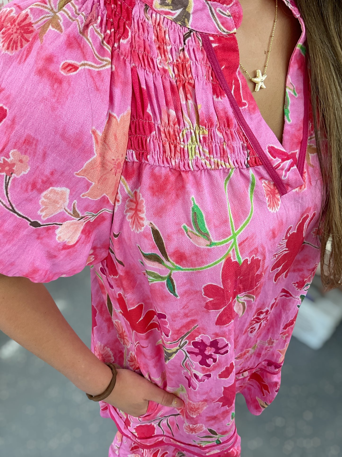 Pink Petal Paradise Dress