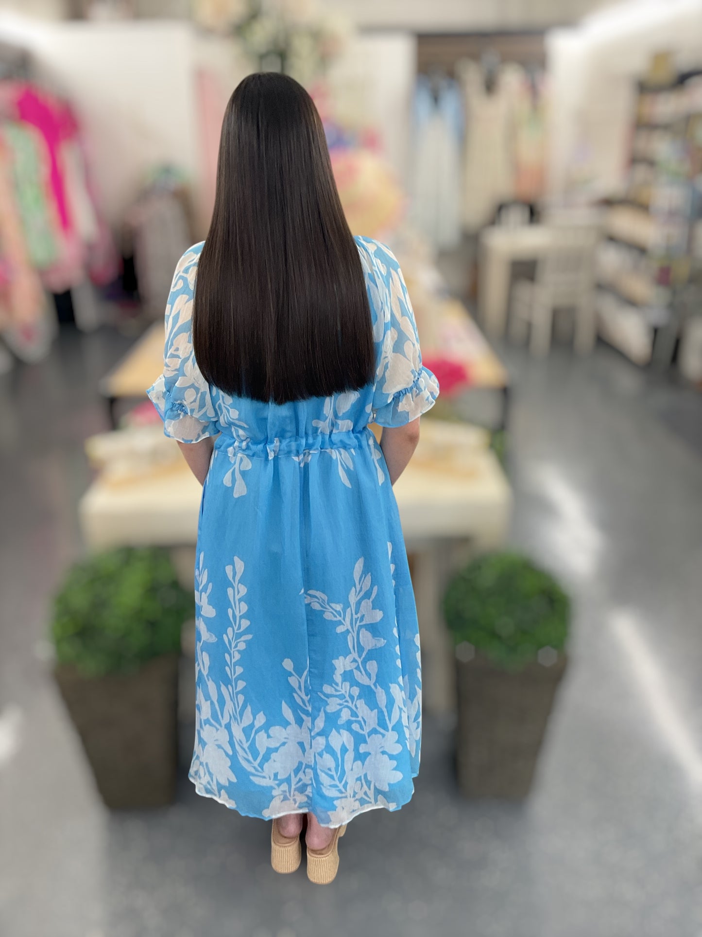 Sky Blossom Dress