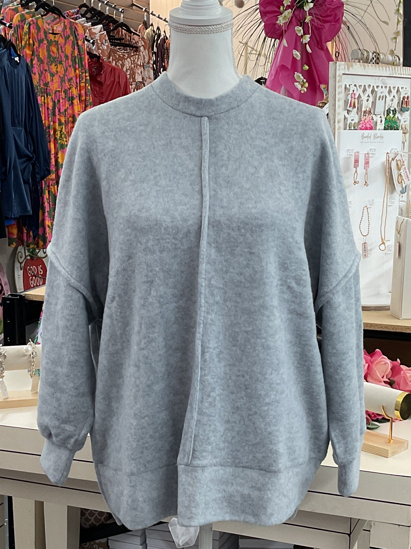 The Hannah Heathered Grey