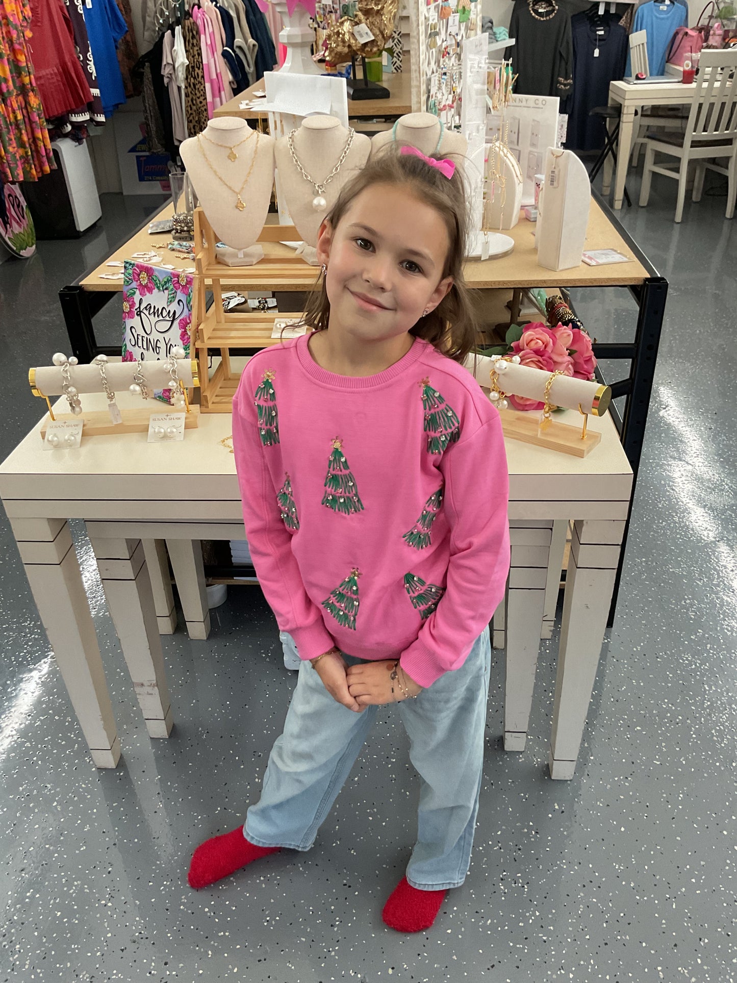 Green Trees Youth Sweatshirt