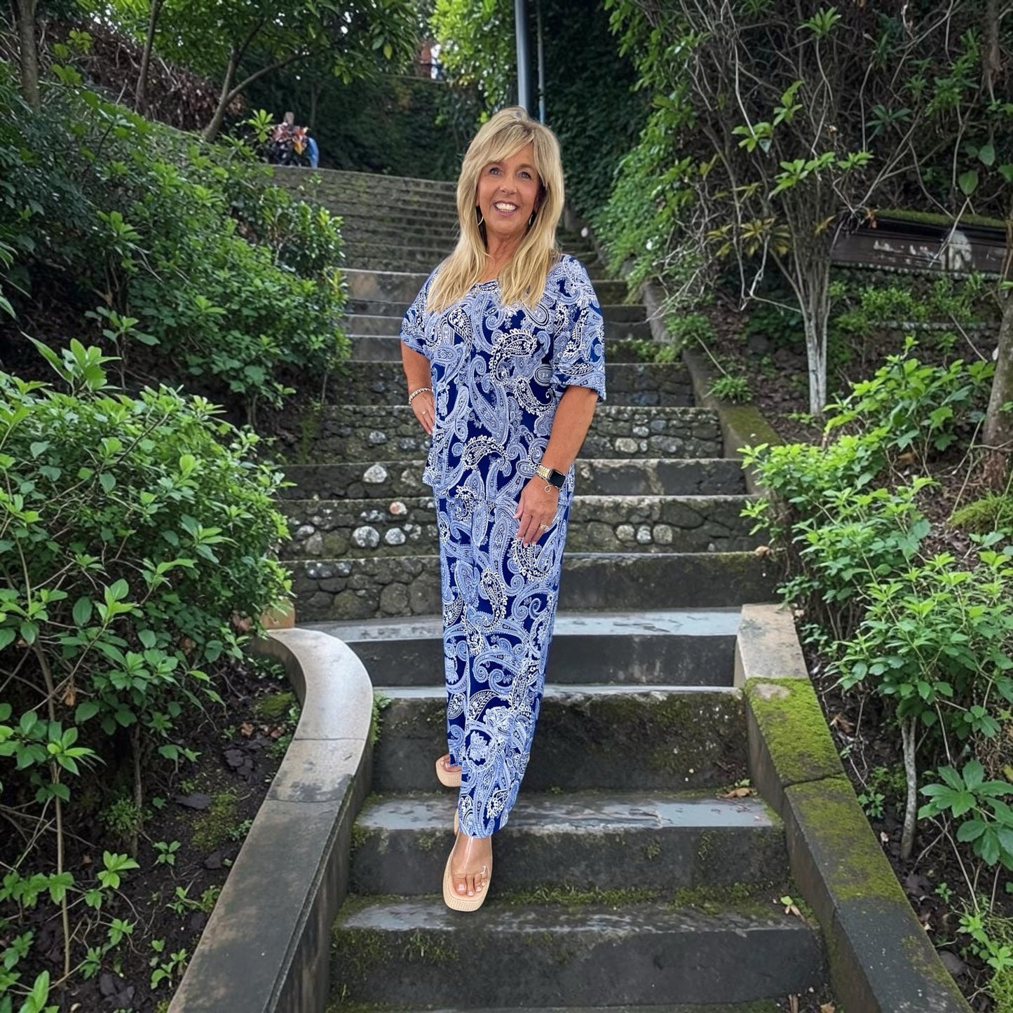 Navy Hampton Set