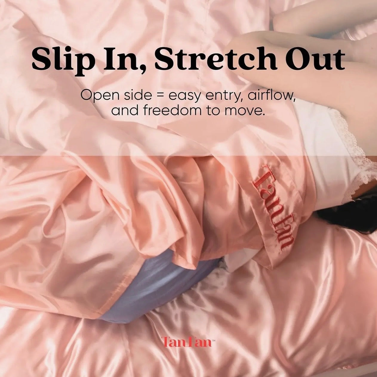 Self Tan Sleep Sac with Open Side