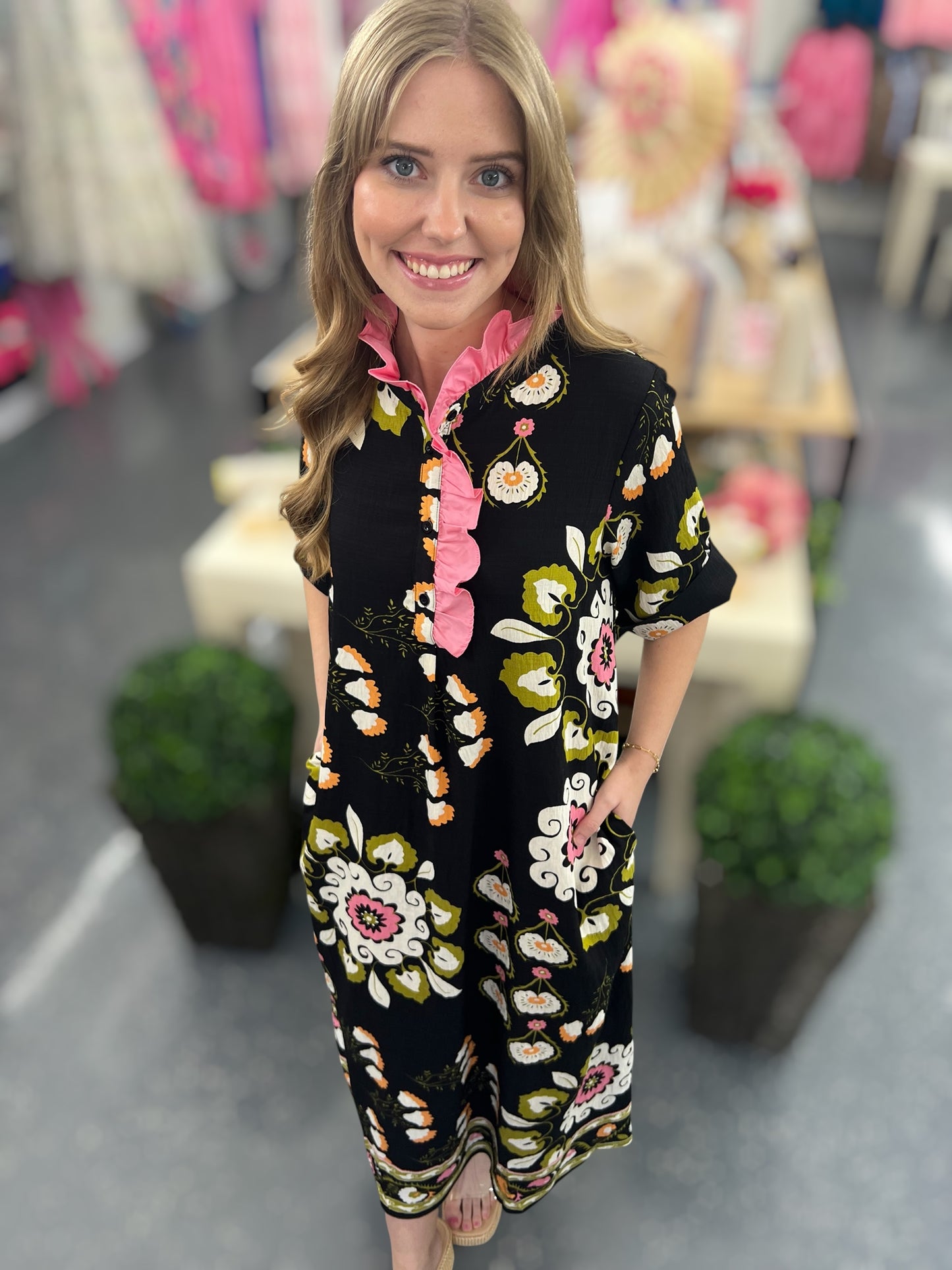 JD Garden Gala Midi Dress