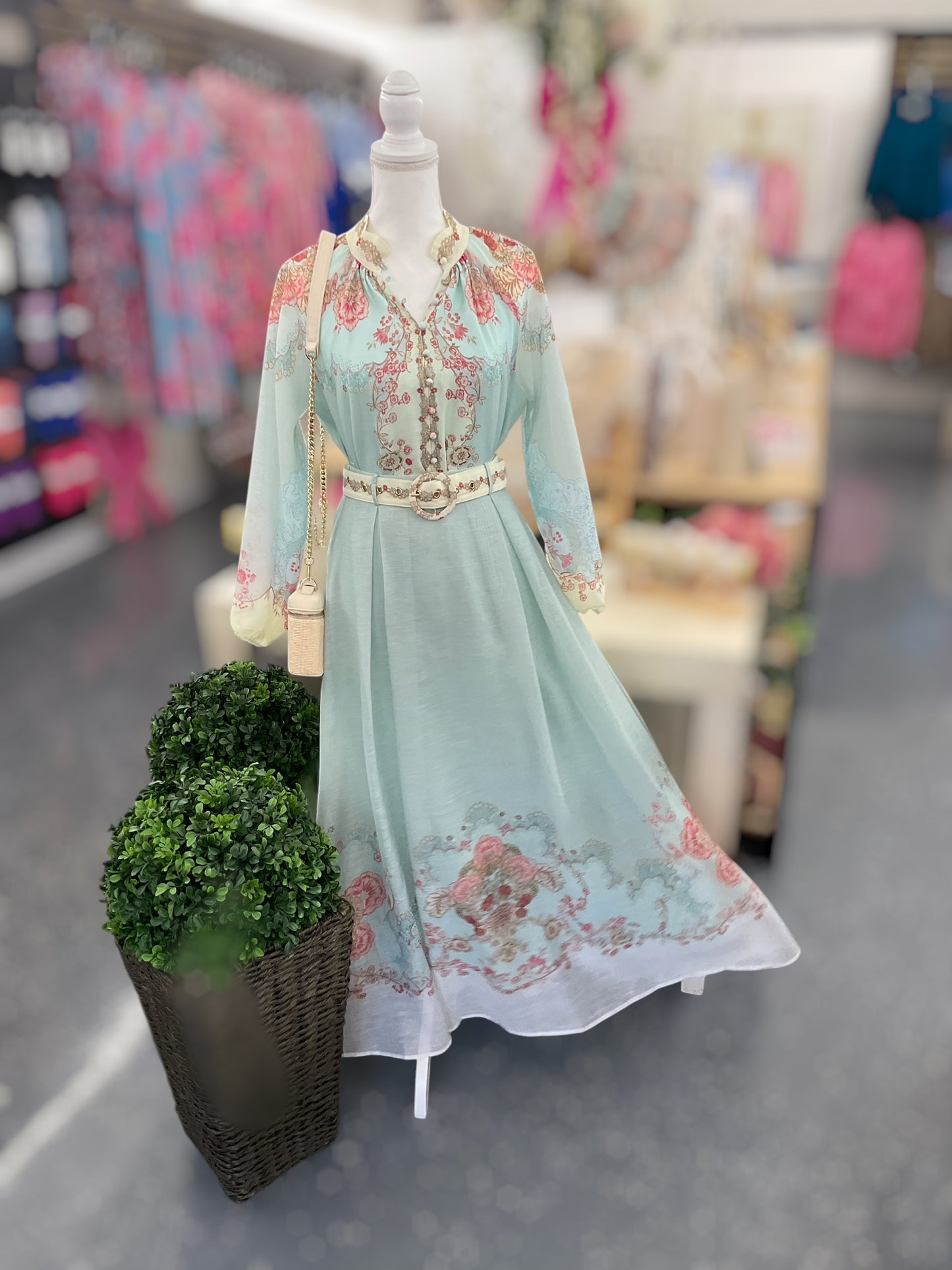 Mint Garden Grace Maxi Set