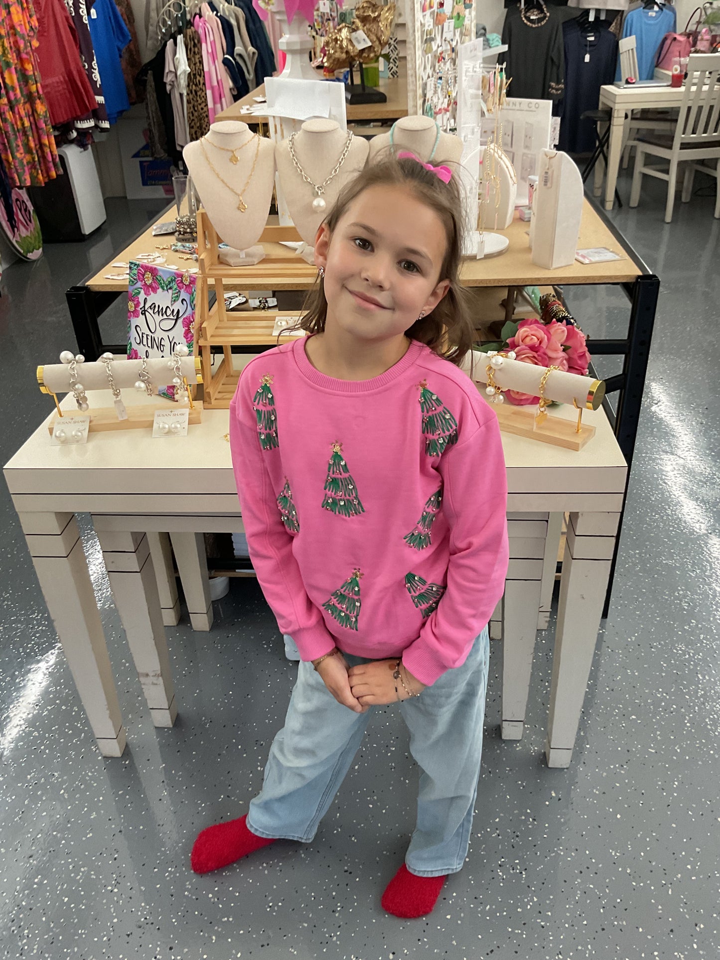 Green Trees Youth Sweatshirt