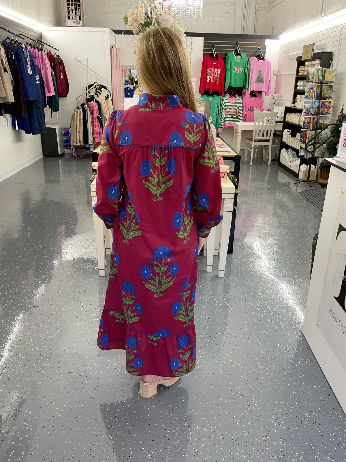 Berry Bloom Dress