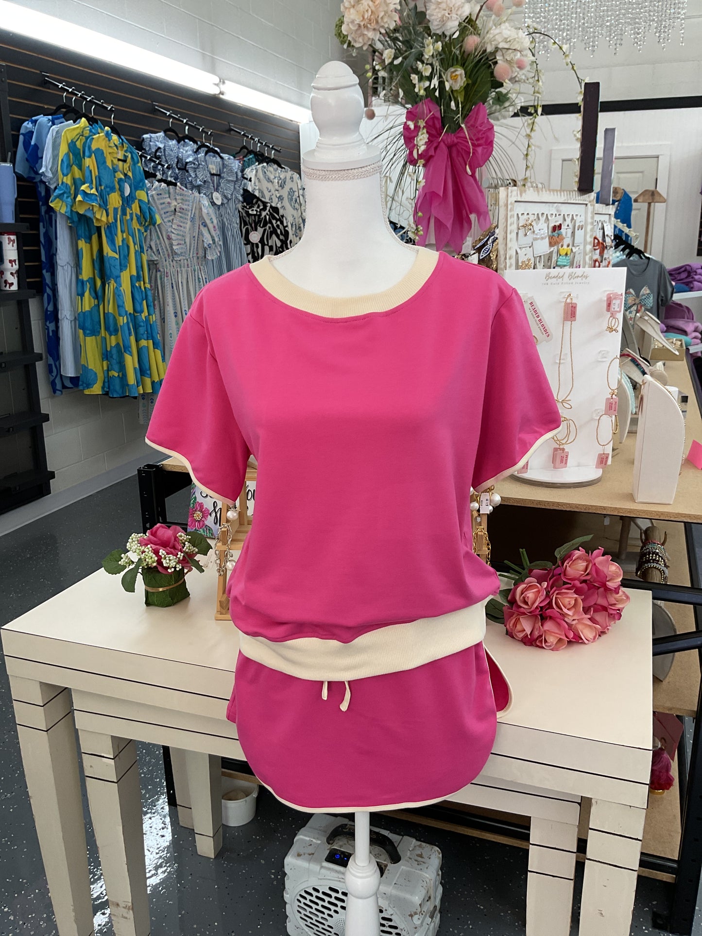 Bubblegum Breeze Skort Set